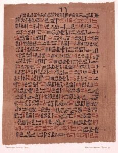 Ebers Papyrus ancient perscription for medical marijuana